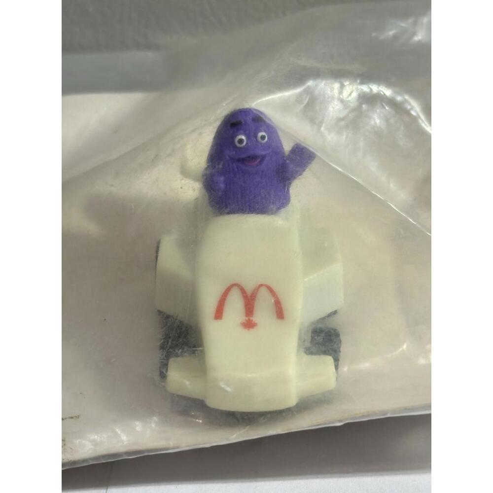 Friction Vintage McDonald's 1988 Car Grimace Pullback Racer